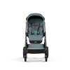 Коляска 2 в 1 Cybex Balios S Lux 2026 Stormy Blue со складной люлькой