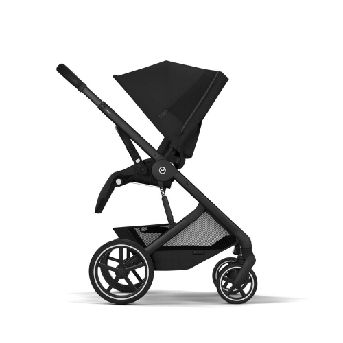 Коляска 2 в 1 Cybex Balios S Lux 2026 Moon Black со складной люлькой