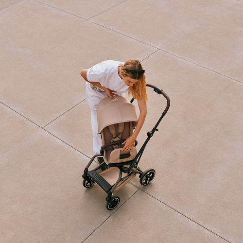 Коляска Cybex 2026 Eezy S Twist+2 Almond Beige (Бежевый)
