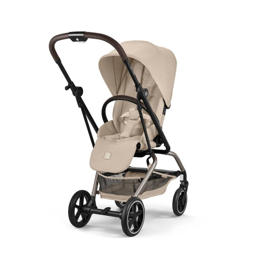 Коляска Cybex 2026 Eezy S Twist+2 Almond Beige (Бежевый)