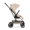 Коляска Cybex 2026 Eezy S Twist+2 Almond Beige (Бежевый)