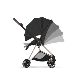 Коляска Cybex Mios 2026 Style Collection цвет Sepia Black рама Rose Gold