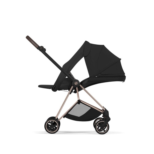 Коляска Cybex Mios 2026 Style Collection цвет Sepia Black рама Rose Gold