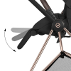 Коляска Cybex Mios 2026 Style Collection цвет Sepia Black рама Rose Gold