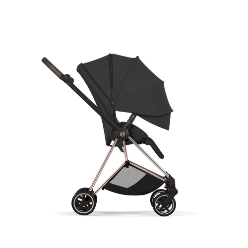 Коляска Cybex Mios 2026 Style Collection цвет Sepia Black рама Rose Gold