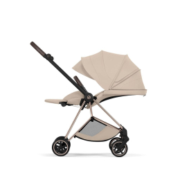 Коляска Cybex Mios 2026 Style Collection цвет Cozy Beige рама Rose Gold