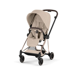 Коляска Cybex Mios 2026 Style Collection цвет Cozy Beige рама Rose Gold