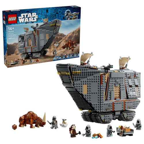 Конструктор Lego Star Wars™ 75453 Le Sandcrawler™ d'Offworld et le Mudhorn