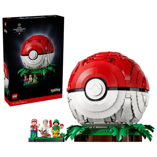 Конструктор Lego Pokemon #72154 Poké Ball Культовые моменты тренеров в Покеболе
