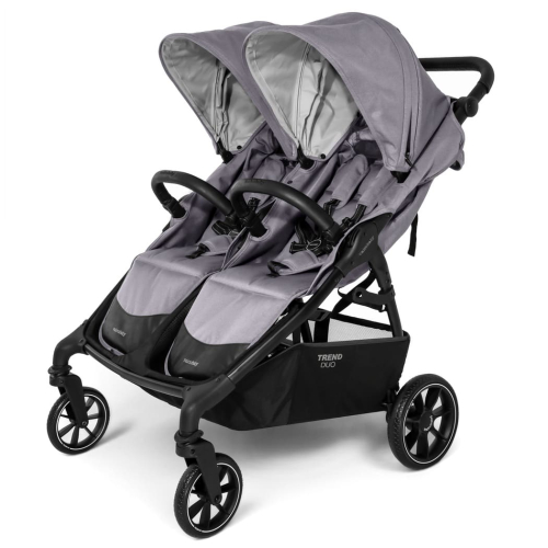 Коляска для двойни Valco Baby Snap Duo Trend Series 2 цвет Steel Grey