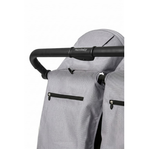 Коляска для двойни Valco Baby Snap Duo Trend Series 2 цвет Steel Grey