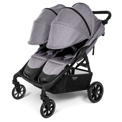 Коляска для двойни Valco Baby Snap Duo Trend Series 2 цвет Steel Grey