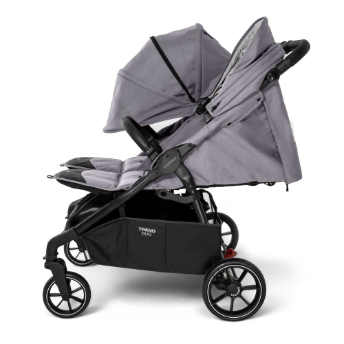 Коляска для двойни Valco Baby Snap Duo Trend Series 2 цвет Steel Grey