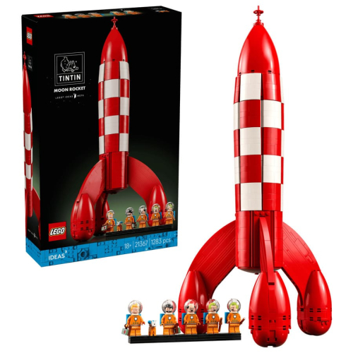 Конструктор Lego Ideas 21367 Лунная ракета Тинтина