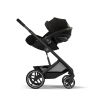 Коляска 3 в 1 Cybex Balios S Lux 2026 цвет Moon Black (складная люлька)