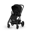 Коляска 3 в 1 Cybex Balios S Lux 2026 цвет Moon Black (складная люлька)