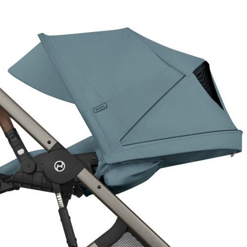 Коляска 3 в 1 Cybex Balios S Lux 2026 цвет Stormy Blue (складная люлька)