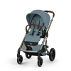 Коляска 3 в 1 Cybex Balios S Lux 2026 цвет Stormy Blue (складная люлька)