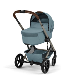 Коляска 3 в 1 Cybex Balios S Lux 2026 цвет Stormy Blue (складная люлька)