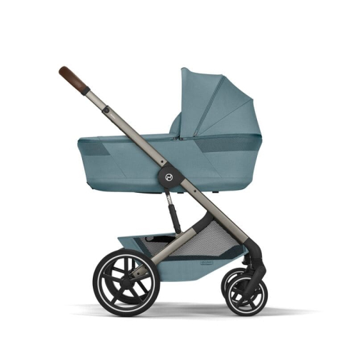 Коляска 3 в 1 Cybex Balios S Lux 2026 цвет Stormy Blue (складная люлька)