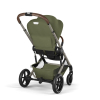 Коляска 3 в 1 Cybex Balios S Lux 2026 цвет Moss Green (складная люлька)