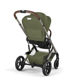 Коляска 3 в 1 Cybex Balios S Lux 2026 цвет Moss Green (складная люлька)