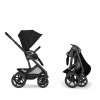 Коляска 2 в 1 Cybex Talos S Lux 2026 Moon Black со складной люлькой Talos Fold Cot
