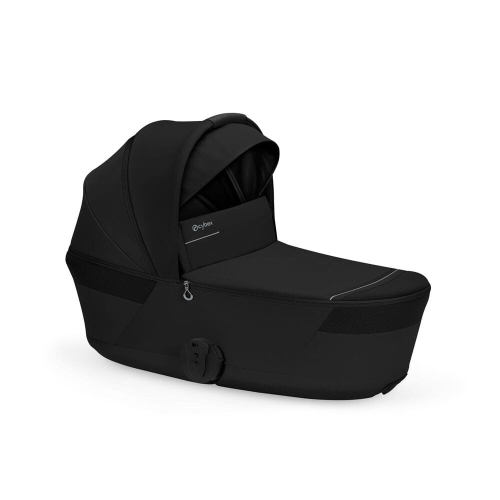 Коляска 2 в 1 Cybex Talos S Lux 2026 Moon Black со складной люлькой Talos Fold Cot