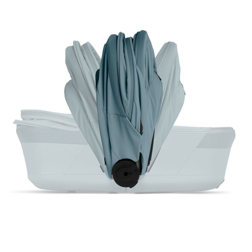 Коляска 2 в 1 Cybex Talos S Lux 2026 Stormy Blue со складной люлькой Talos Fold Cot