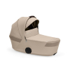 Коляска 2 в 1 Cybex Talos S Lux 2026 Almond Beige со складной люлькой Talos Fold Cot