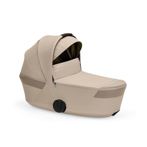 Коляска 2 в 1 Cybex Talos S Lux 2026 Almond Beige со складной люлькой Talos Fold Cot