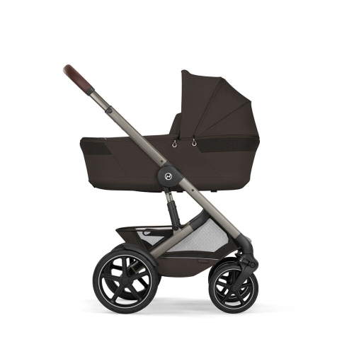 Коляска 2 в 1 Cybex Talos S Lux 2026 Chocolate Brown со складной люлькой Talos Fold