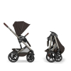 Коляска 2 в 1 Cybex Talos S Lux 2026 Chocolate Brown со складной люлькой Talos Fold