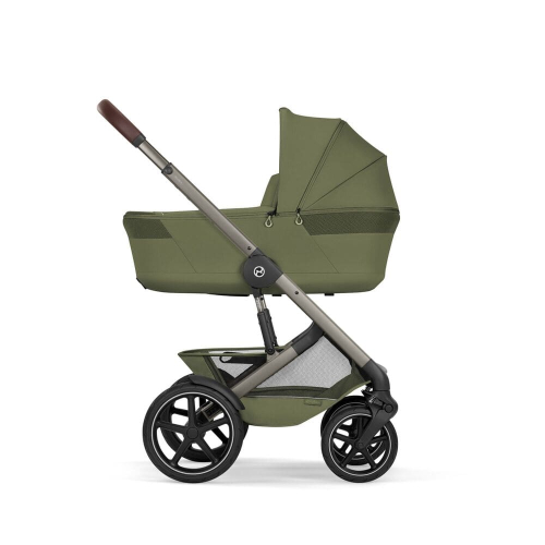 Коляска 2 в 1 Cybex Talos S Lux 2026 Moss Green со складной люлькой Talos Fold