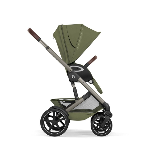 Коляска 2 в 1 Cybex Talos S Lux 2026 Moss Green со складной люлькой Talos Fold