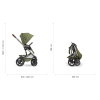 Коляска 2 в 1 Cybex Talos S Lux 2026 Moss Green со складной люлькой Talos Fold