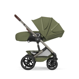 Коляска 2 в 1 Cybex Talos S Lux 2026 Moss Green со складной люлькой Talos Fold