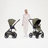 Коляска 2 в 1 Cybex Talos S Lux 2026 Moss Green со складной люлькой Talos Fold