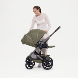 Коляска 2 в 1 Cybex Talos S Lux 2026 Moss Green со складной люлькой Talos Fold