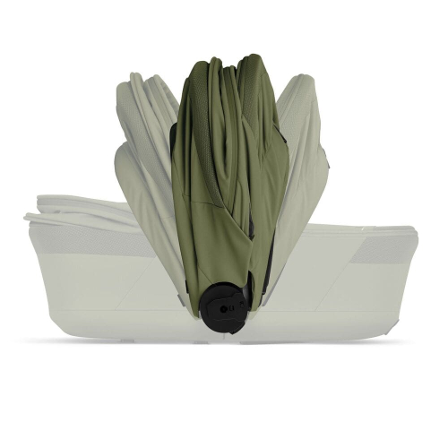 Коляска 2 в 1 Cybex Talos S Lux 2026 Moss Green со складной люлькой Talos Fold