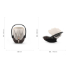 Автокресло Cybex Cloud S ткань Style цвет Quartz Pink