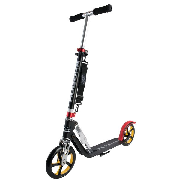 Самокат HUDORA Big Wheel RX-Pro 205 красно-черно-желтый