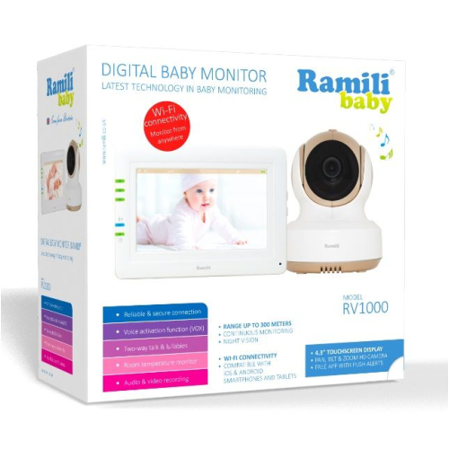 Wi-Fi видеоняня Ramili Baby RV1000