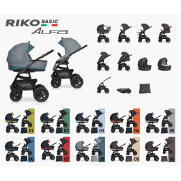 Коляска Riko Basic Alfa 2 в 1