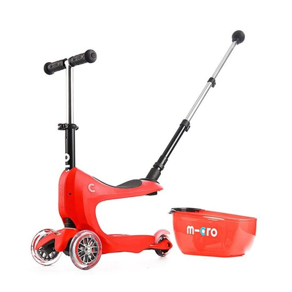 Самокат беговел Mini2go Deluxe Plus