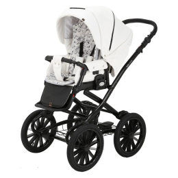 Коляска 3 в 1 BeBe-mobile Gusto Retro Deluxe (100% Эко-кожа) 