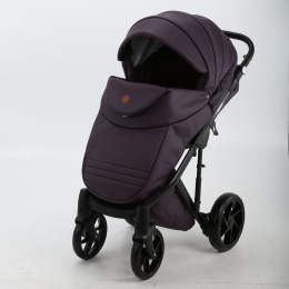 Коляска 2 в 1 Bebe-mobile Marconi 100% эко-кожа 