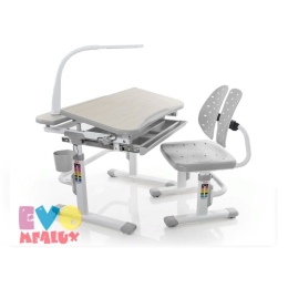 Комплект парта и стульчик Mealux EVO-05 (с лампой)