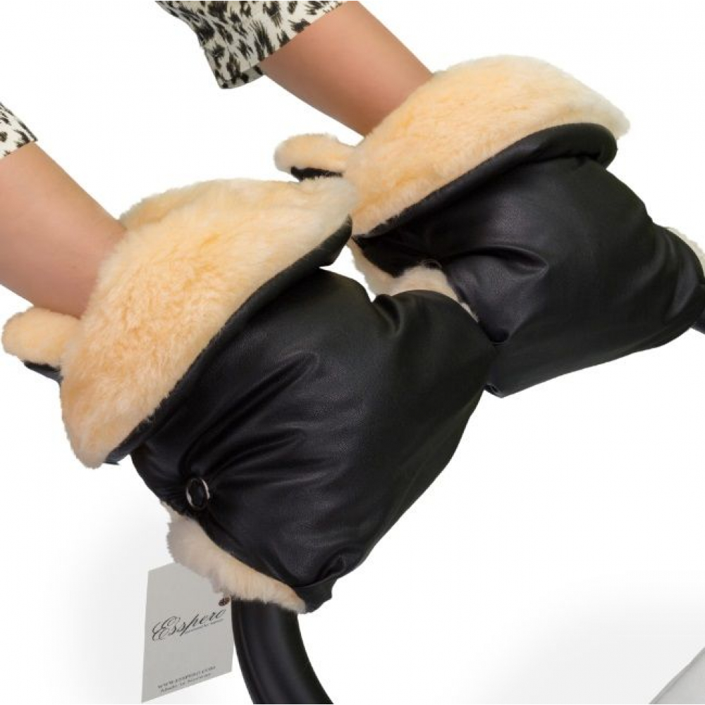 Муфта-рукавички для детской коляски Esspero Olsson (100% овечья шерсть)