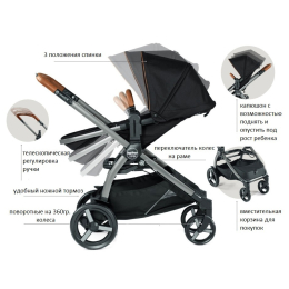 Прогулочная коляска Peg Perego Ypsi 